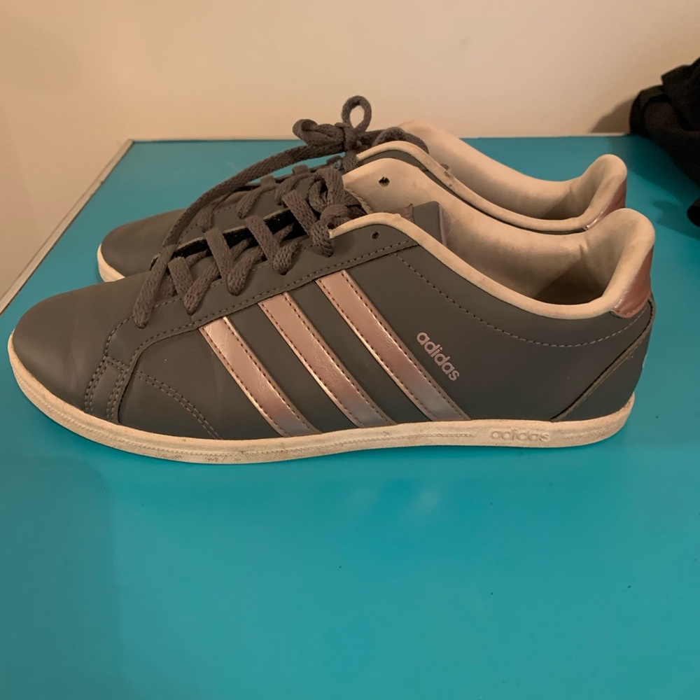 Pink & Grey Adidas